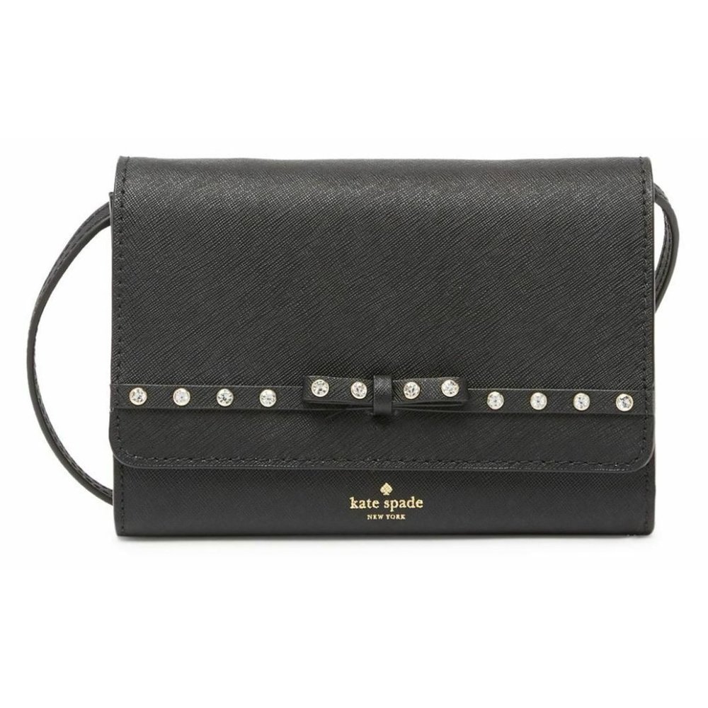 Kate Spade New York Women's Summer Laurel Way Jeweled Crossbody Bag - Black